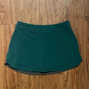 3-Tone Green Exercise Skort
